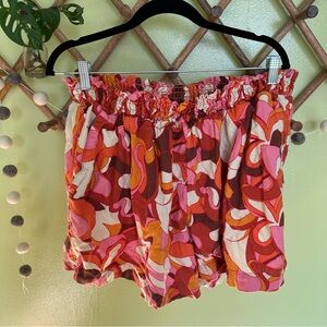 Ava & Viv | 2X | Pocketed Linen Shorts